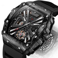 Mechanical watch new hollow waterproof sports luminous men's watch