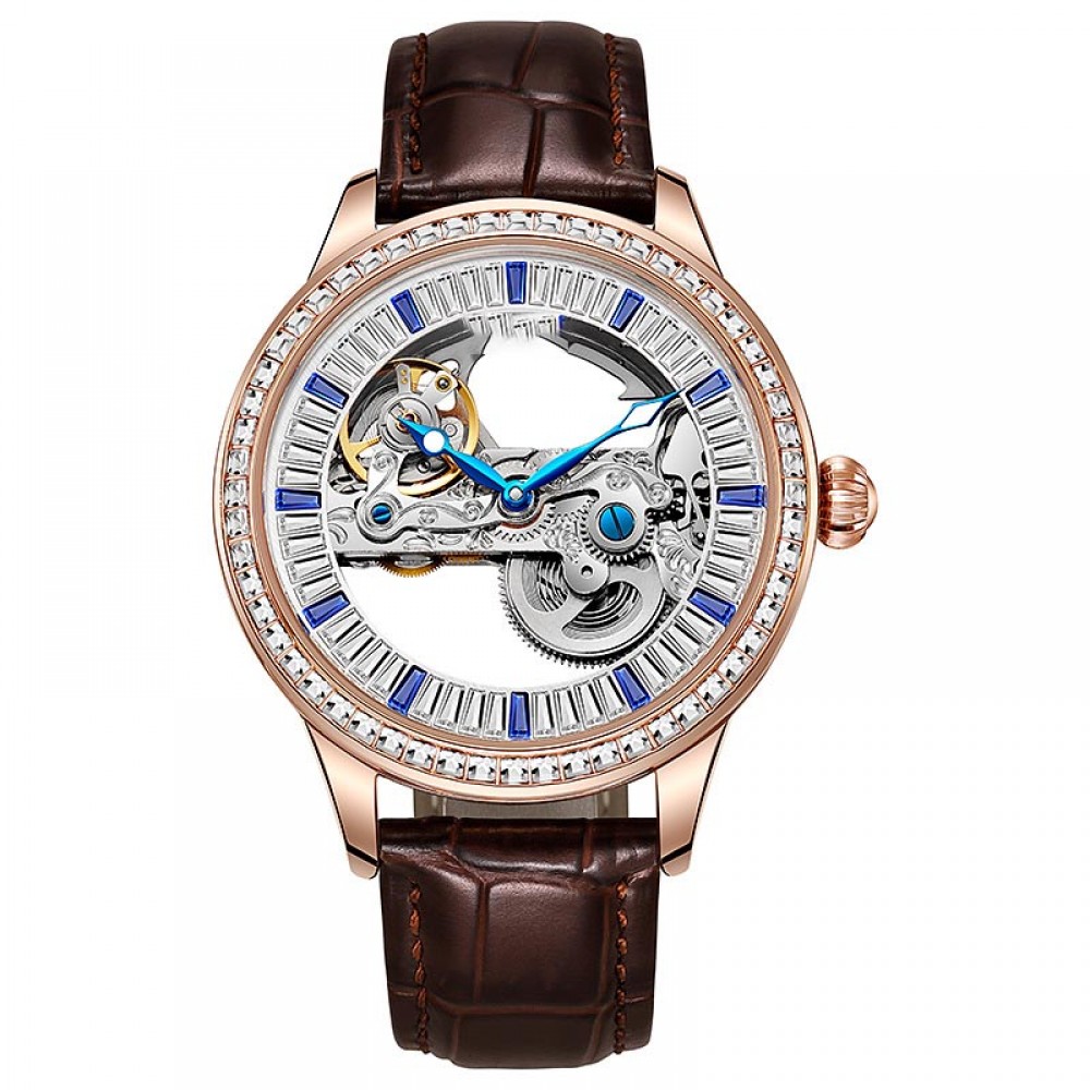 New Hollow Trend Full -automatic Mechanical Watch Watch Fashion Waterproof Mechanical Watch